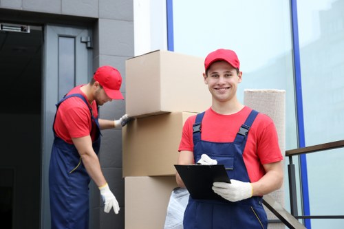Professional flat removals in Woolwich with moving van and apartment access