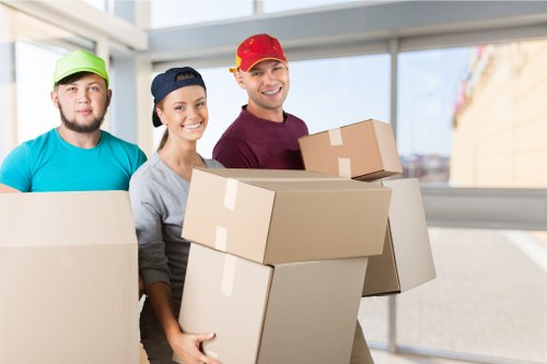 Packing and transport support for removals in Woolwich