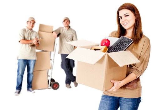 Careful sorting of recyclable items during a Woolwich move