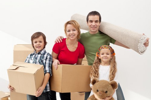 Retail and office relocation preparations in Woolwich
