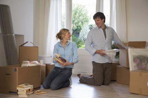Office relocation support provided by a removal company in Woolwich