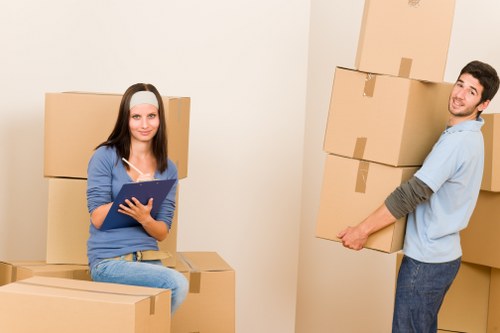 Van loading for a Woolwich flat or small house move