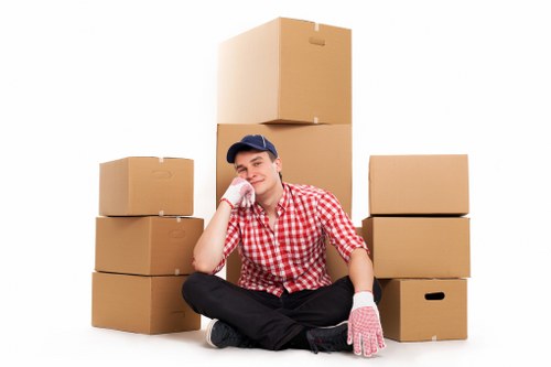 Bulky household furniture ready for collection in Woolwich