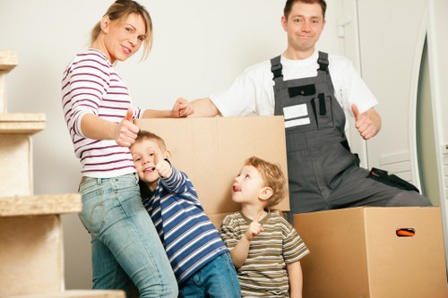 Office removals for a Woolwich business with furniture, IT equipment, and storage items